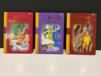 3 Books, Time Machine, Wizard of Oz, Alice in Wonderland