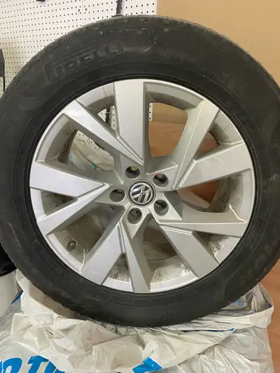 VW Winter Tire Set Traded in my Atlas…. so don’t need these Pirelli 245/60 R18 Maybe one season of t...