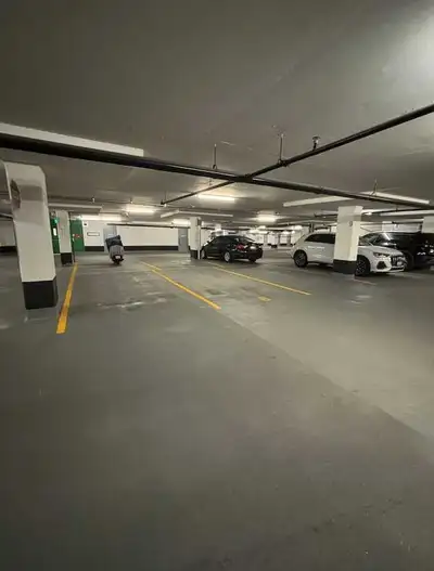 One parking spot for rent at 28 Wellesley St East