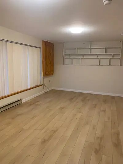 Spacious newly constructed 2 bed plus den for long term rent with all utilities included like power,...