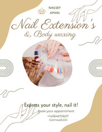 Nail extensions & Full body waxing 