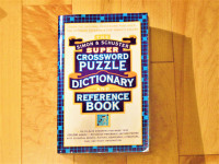 SIMON AND SCHUSTER CROSSWORD PUZZLE DICTIONARY & REFERENCE BOOK