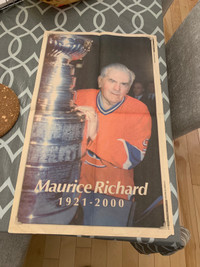 Maurice Richard newspaper  page