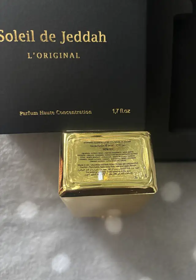 Stephane Humbert Lucas Soleil De Jeddah L’Original Perfume  in Other in City of Toronto - Image 4