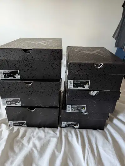 Jordan 4 Black Cat Size 12, 6Y, 6.5Y, 7Y DS, View more