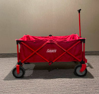 Coleman 2000035214 Collapsible Camping, Foldable Pull Wagon