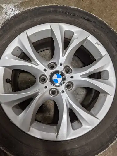 Great looking BMW rims came off my X3. No longer need them