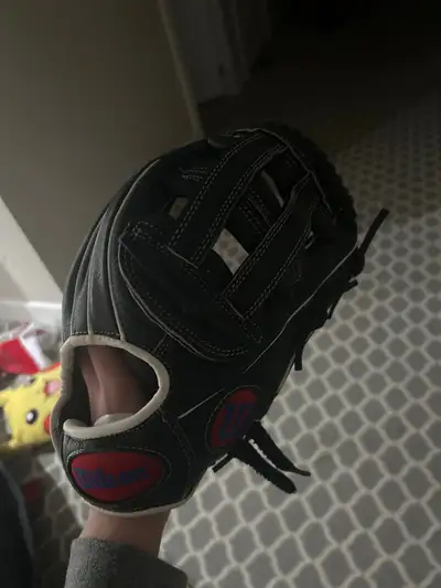 Wilson baseball glove, View more