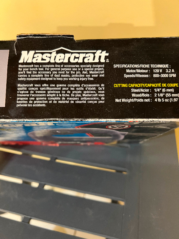 Mastercraft Jigsaw in Power Tools in St. Catharines - Image 2