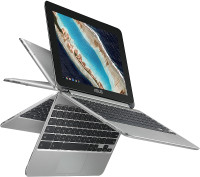 Asus 10.1-Inch Touchscreen Chromebook Flip, All Metal Body
