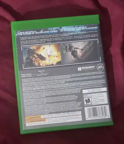 Titanfall for Xbox one and Xbox series x like new condition, View more