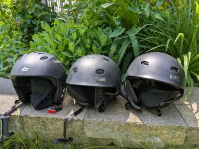 Three ski alpine/downhill helmets (size: XL): $50 each Excellent condition