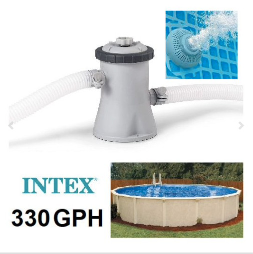 Intex Krystal Clear Cartridge Filter Pump for Above Ground Pool in Hot Tubs & Pools in Markham / York Region