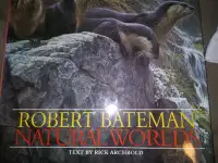 Robert Bateman autographed/signed book