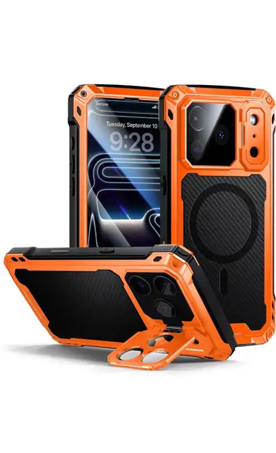 Magnetic Aluminum Alloy Phone Case, View more
