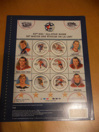 Gretzky / Howe / Richard / Orr Collectible Stamps Booklet !!!