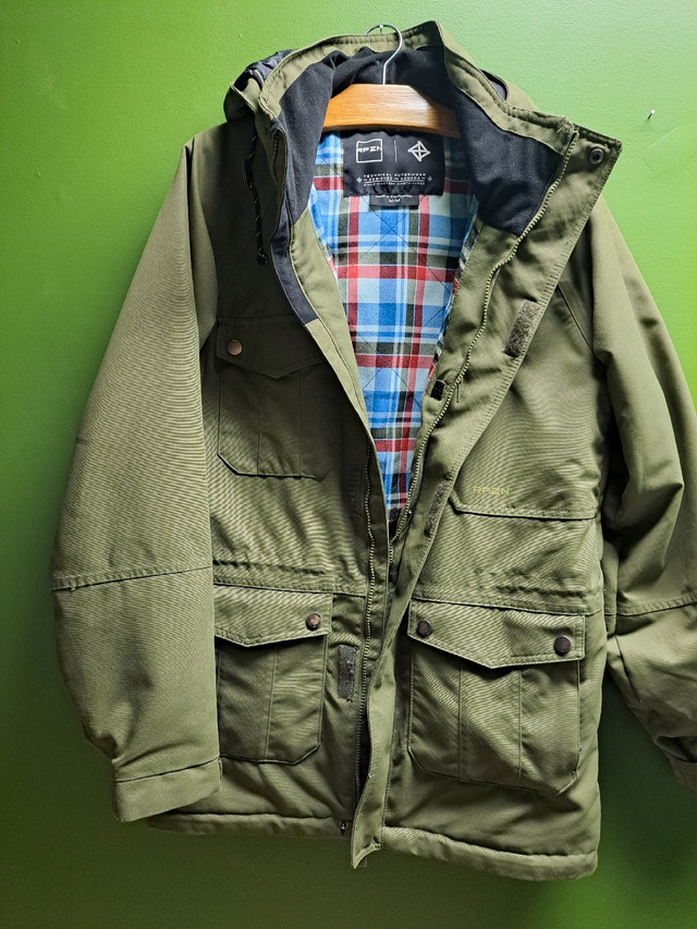 Rip Zone Army Green Winter Jacket in Men's in City of Toronto