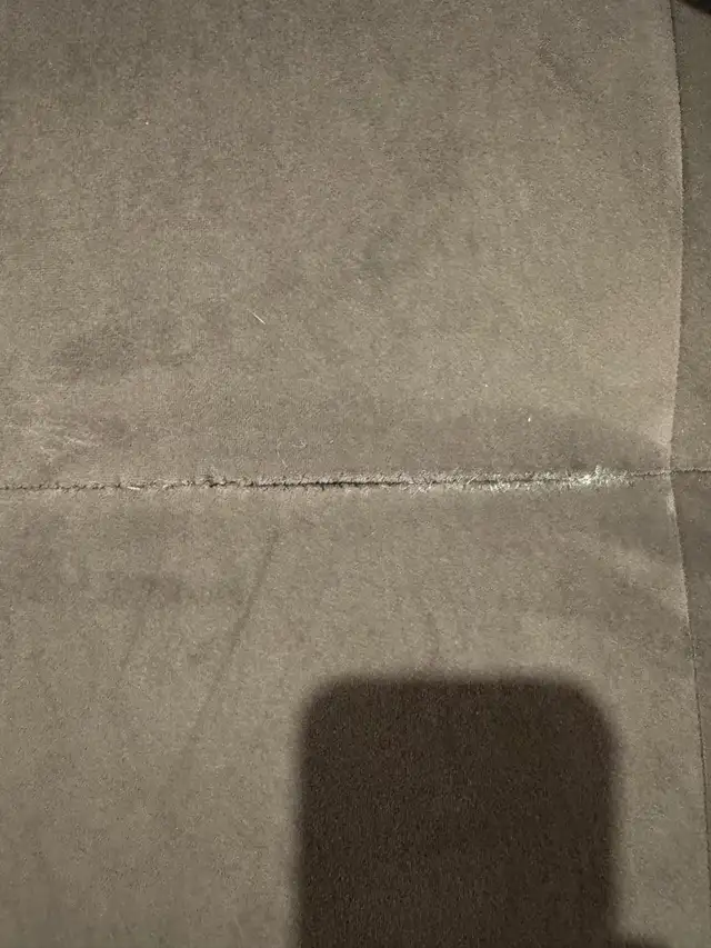 Grey velvet sectional- Structube Kinsey model in Couches & Futons in Edmonton - Image 8