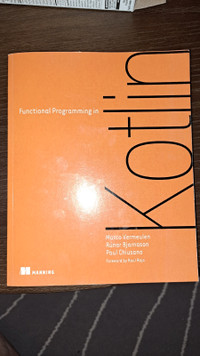 Functional Programming in Kotlin book / livre