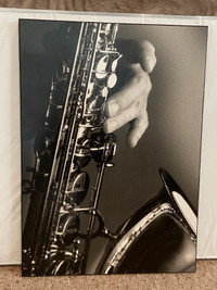 Sax Poster (Mounted)