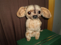 Vintage toy   animal  dog- chihuahua - 1970's