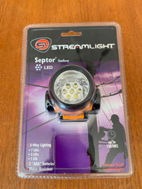 Streamlight Septor LED Headlamp w/ Strap NIB