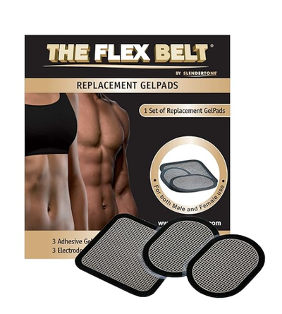 The Flex Belt Replacement Gelpads(3) for Abdominal Toning System, View more