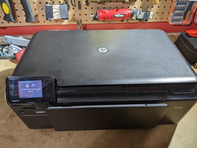 HP D110 Printer Scanner - NO INK - USED in Printers, Scanners & Fax in Sault Ste. Marie