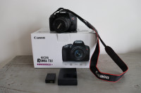 Caméra Canon Rebel T8i, lentille et +