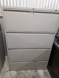 4-Drawers Metal filing Cabinet, 53"X 36"X 18", Free delivery