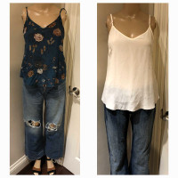 Aritzia Wilfred 100% Silk Camisole Size S