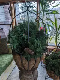 Pine Boughs - 6 Ft Long - Realistic * Artificial *