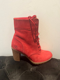 Timberland Women Boots (red)