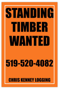 Standing Timber Wanted 