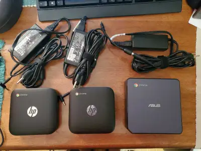 Chromebox HP et Asus, View more