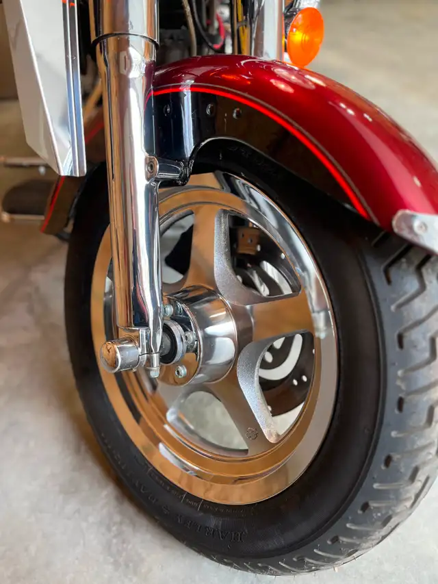 2000 Harley Davidson Fatboy 1450 CC in Street, Cruisers & Choppers in Regina - Image 6