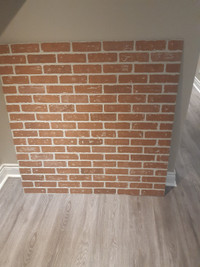 Faux Brick Wall panelling