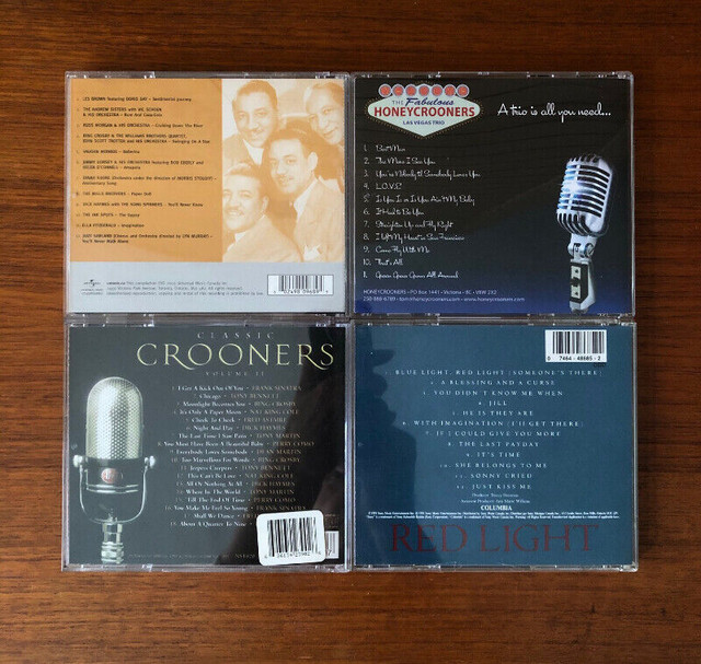 4 CDs Crooners Harry Connick - Mills Brothers - Nat King Cole  + in CDs, DVDs & Blu-ray in Delta/Surrey/Langley - Image 2