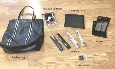 Givenchy bag New makeup:brushes carrying case makeup sponges $25, View more