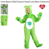 Care Bear Halloween Costume Kids (Brand New) size Large