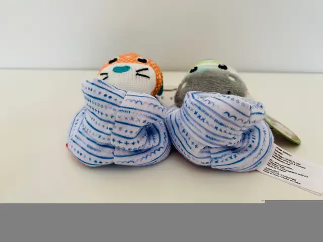 BABY RATTLES FOR THE FEET AND WRISTS-LIKE NEW in Multi-item in Edmonton - Image 7