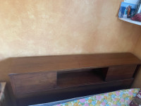 Solid wood headboard and footboard/ bed 