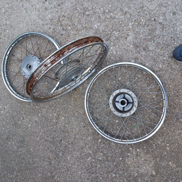 Honda C90 Front Wheel Rim 17" x 1.20" in Tires & Rims in Kitchener / Waterloo - Image 3