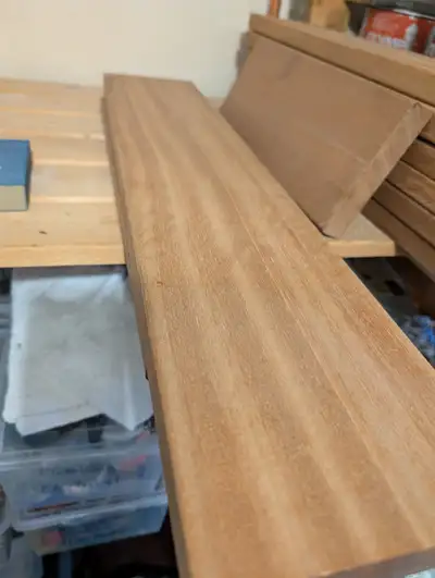 1" x 5-3/8" honduras mahogany shorts, View more