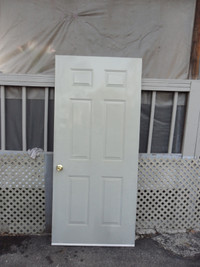 EXTERIOR STEEL PANNEL DOOR