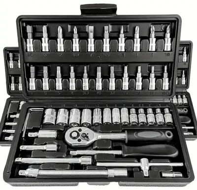 46-Piece Ratchet Set, View more