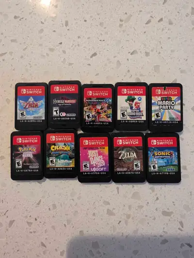 Nintendo switch games!, View more