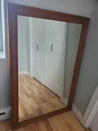 Mirror in frame