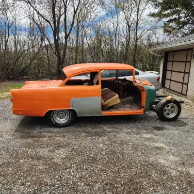 Hey guys, I bought this '55 chevy about 2 months ago, with intensions of building a cool hot rod, bu...
