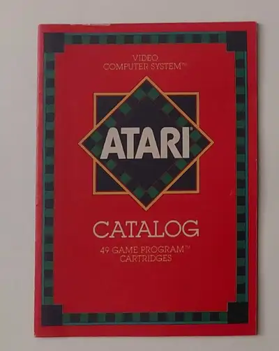 Video  Computer  System  Atari  Catalog  (ad2), View more